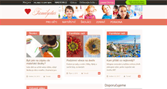 Desktop Screenshot of familystar.cz
